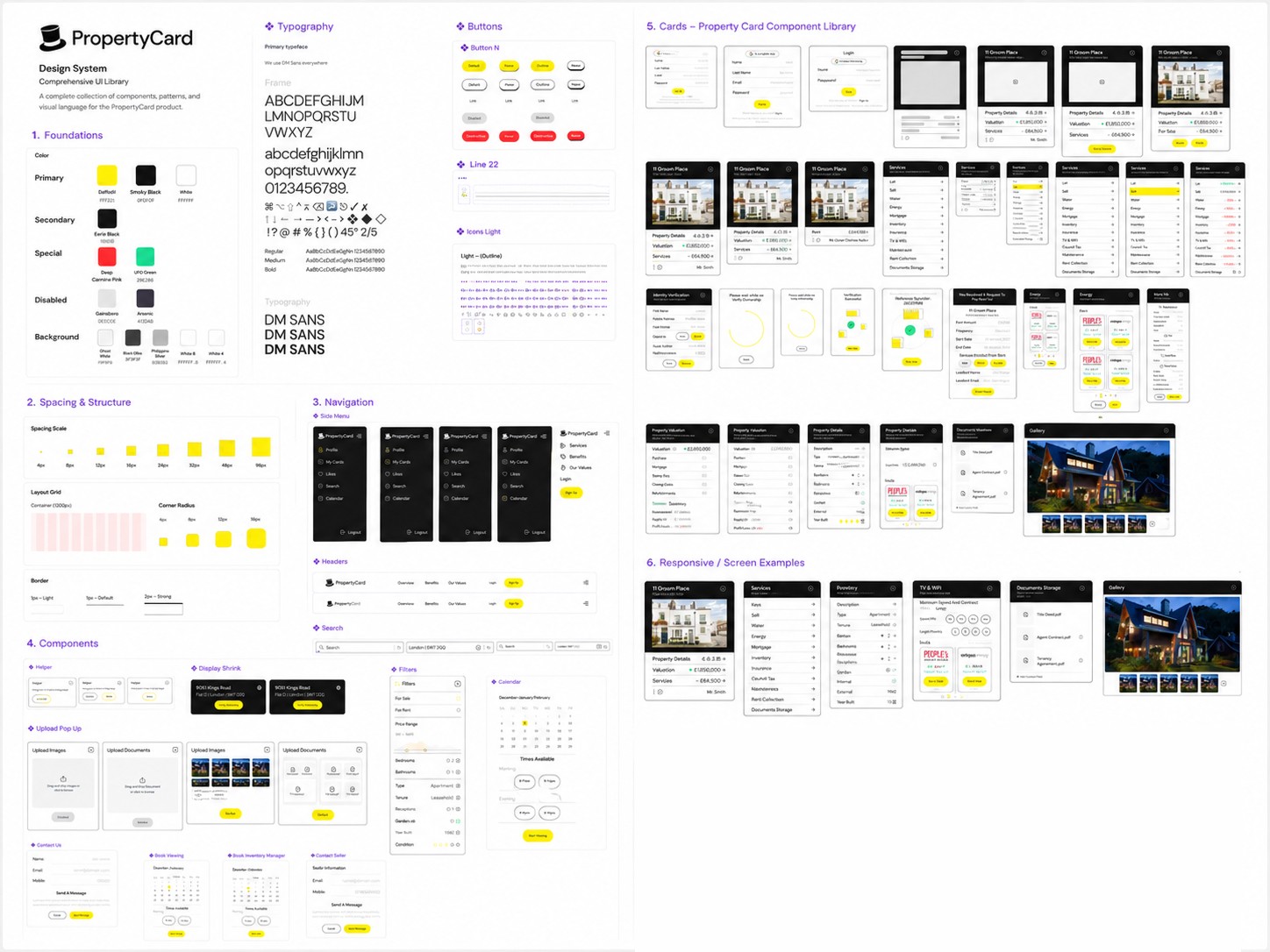 PropertyCard case study — The design system