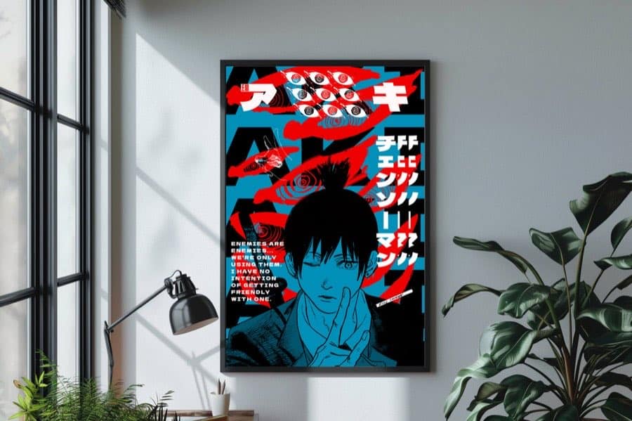 Aki Hayakawa poster by Naramu Designs · product photo 1