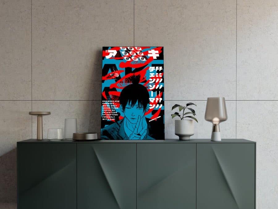 Aki Hayakawa poster by Naramu Designs · product photo 3