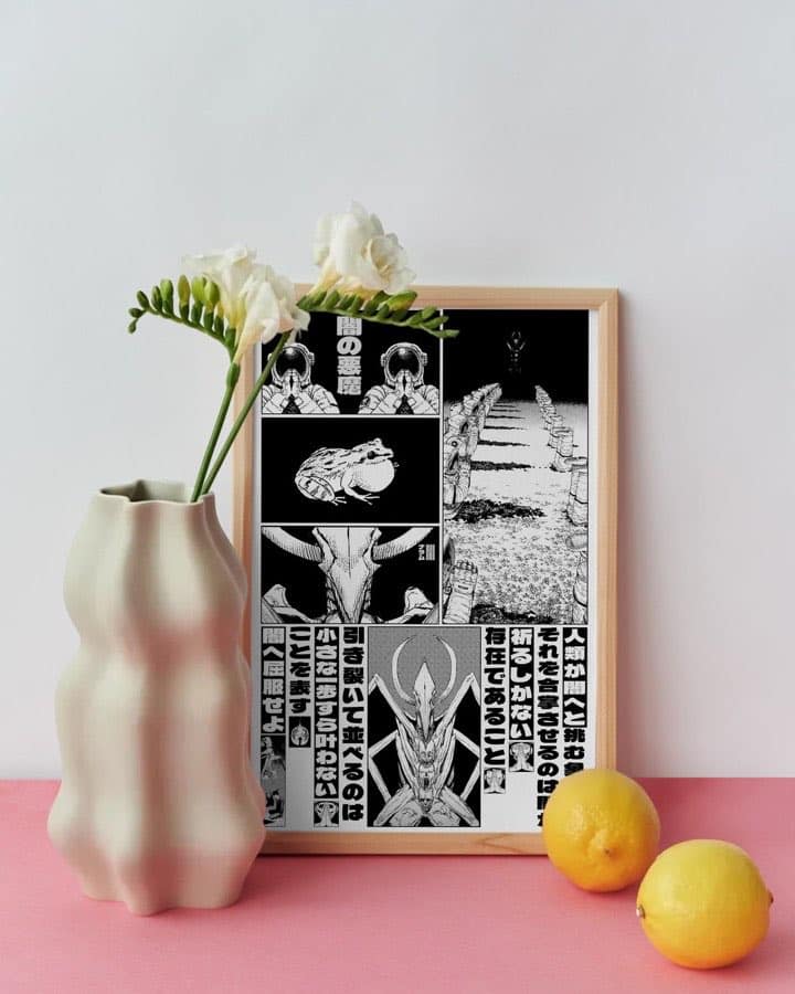 Darkness Devil poster by Naramu Designs · product photo 3