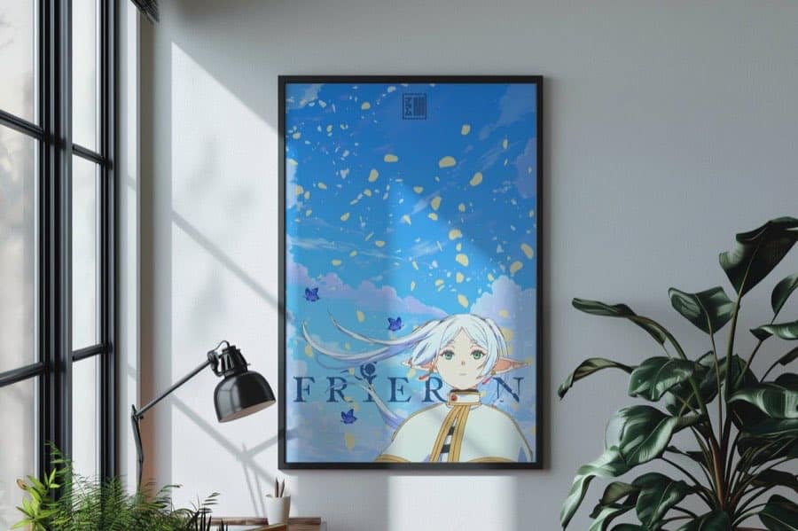 Frieren poster by Naramu Designs · product photo 1