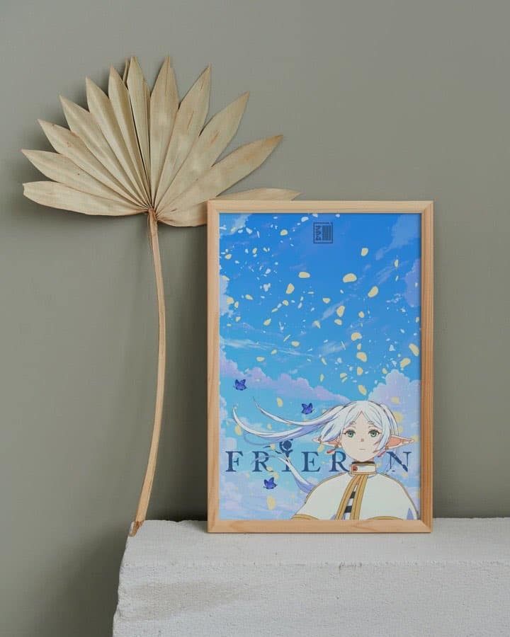 Frieren poster by Naramu Designs · product photo 3
