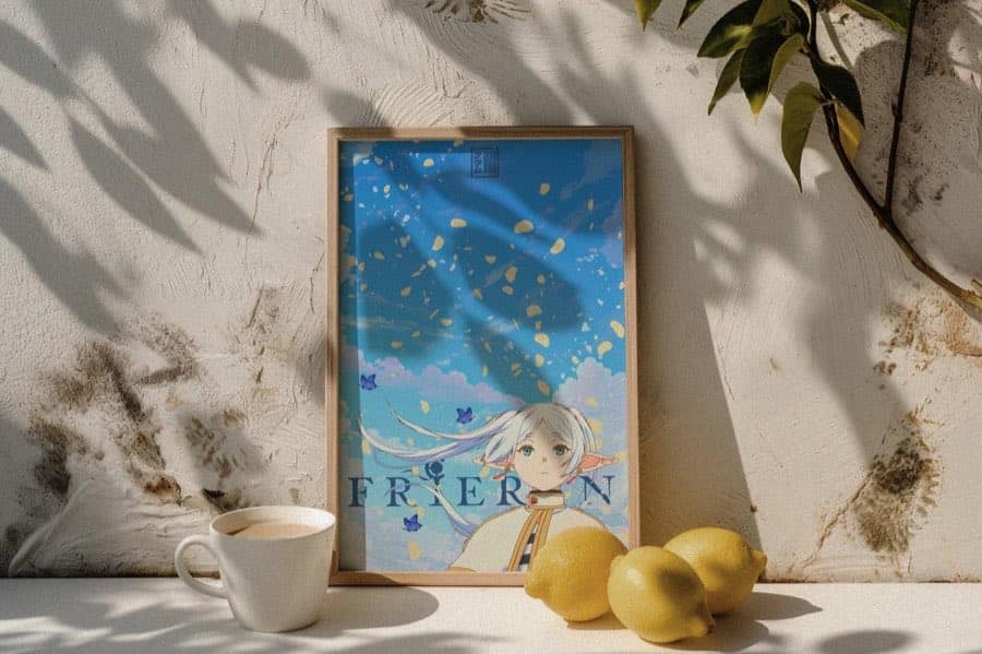 Frieren poster by Naramu Designs · product photo 4