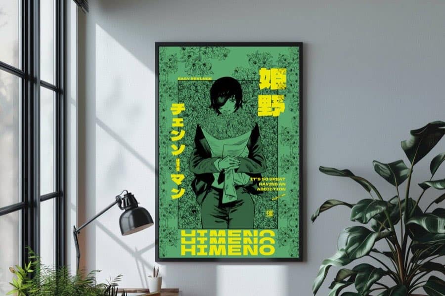 Himeno poster by Naramu Designs · product photo 1