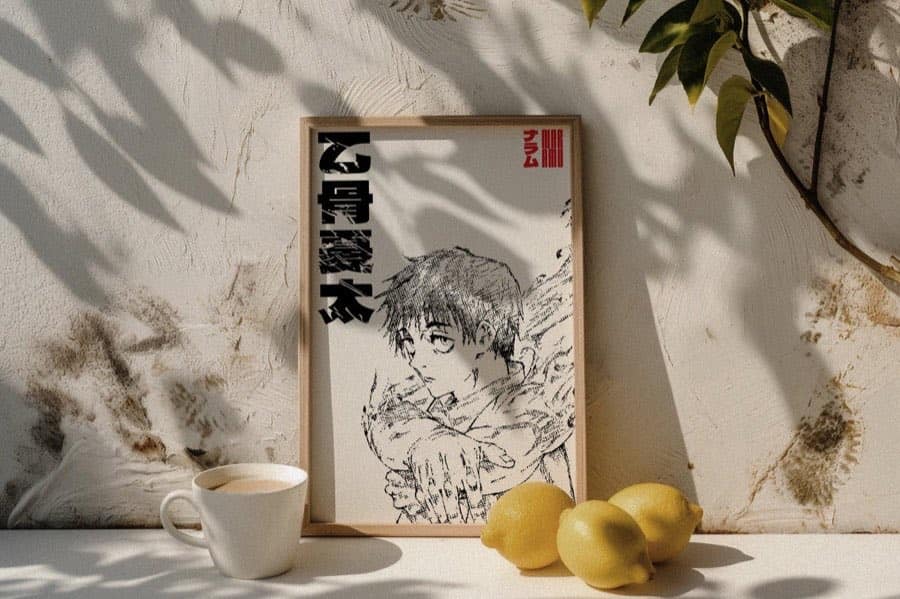 JJK 0 poster by Naramu Designs · product photo 4