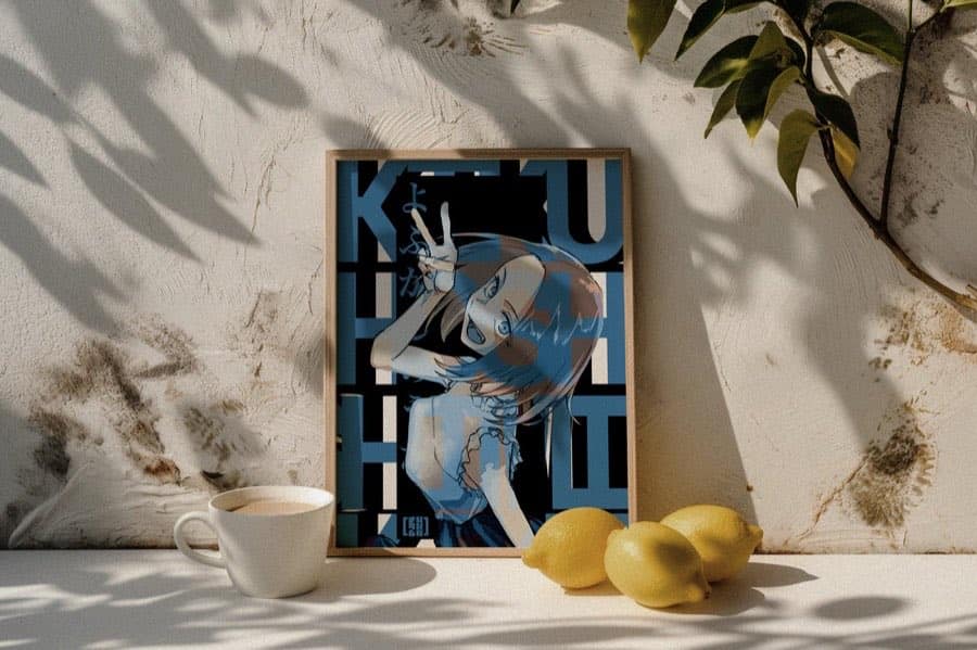 Kiku Hoshimi poster by Naramu Designs · product photo 1