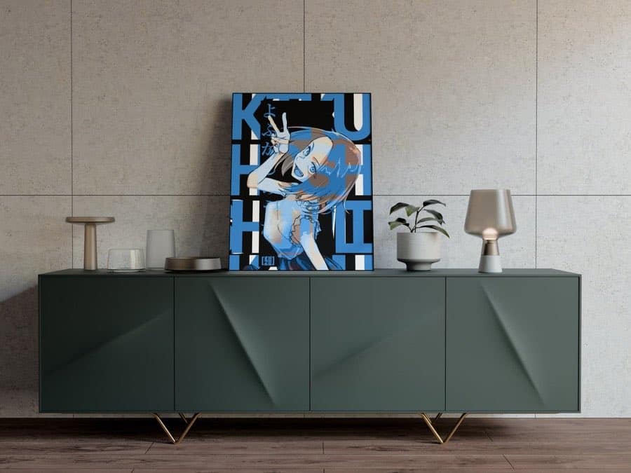 Kiku Hoshimi poster by Naramu Designs · product photo 3