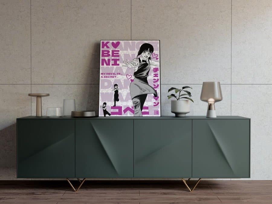 Kobeni poster by Naramu Designs · product photo 3