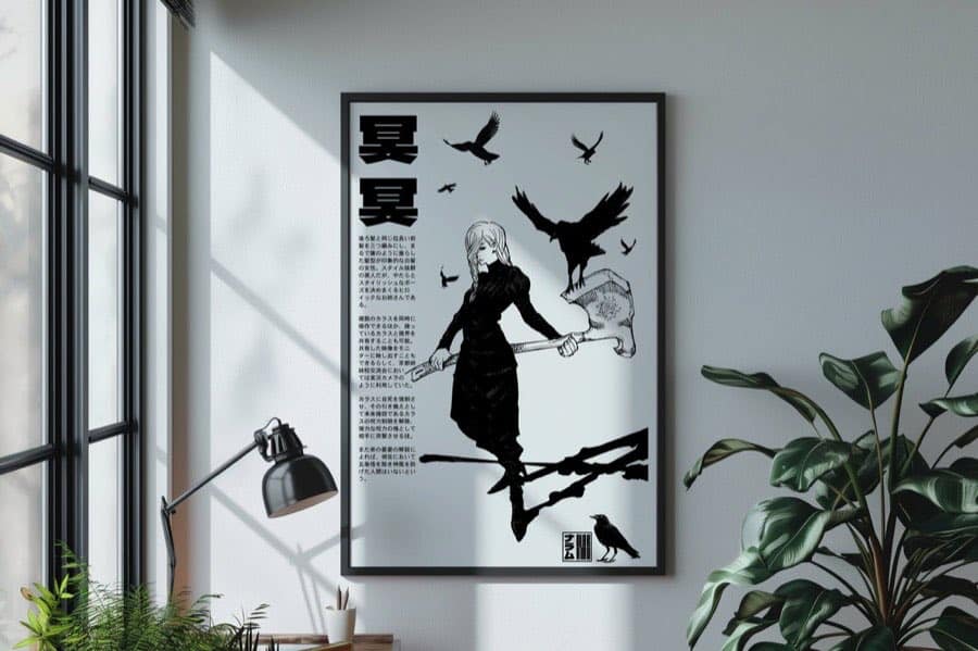 Mei Mei poster by Naramu Designs · product photo 1