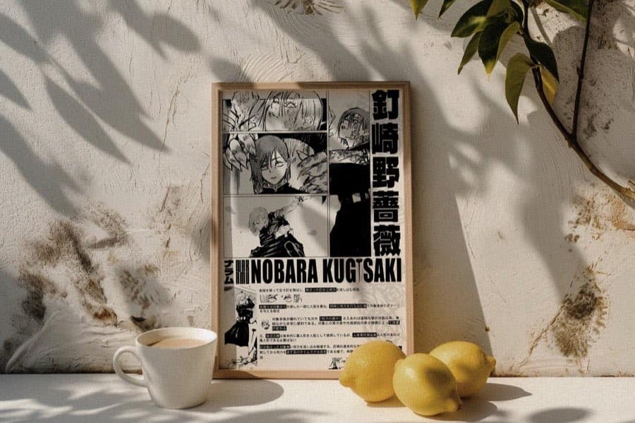 Nobara Kugisaki poster by Naramu Designs · product photo 4