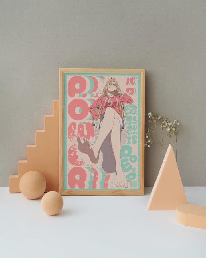 Power poster by Naramu Designs · product photo 2