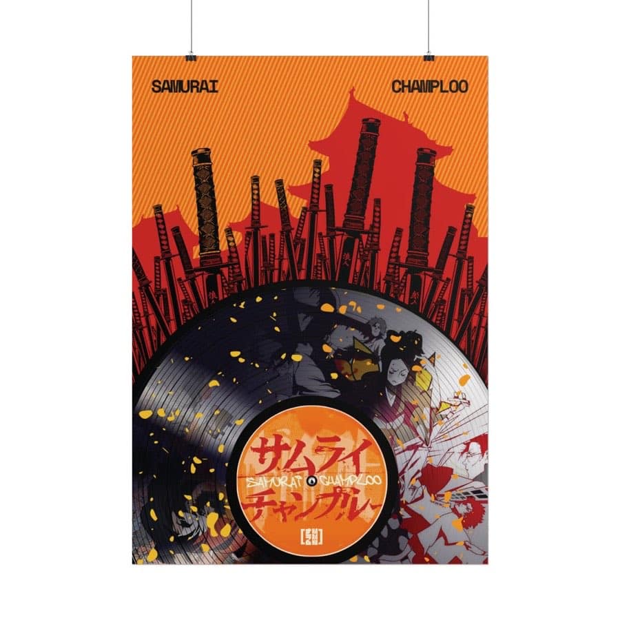 Samurai Champloo poster by Naramu Designs · product photo 1