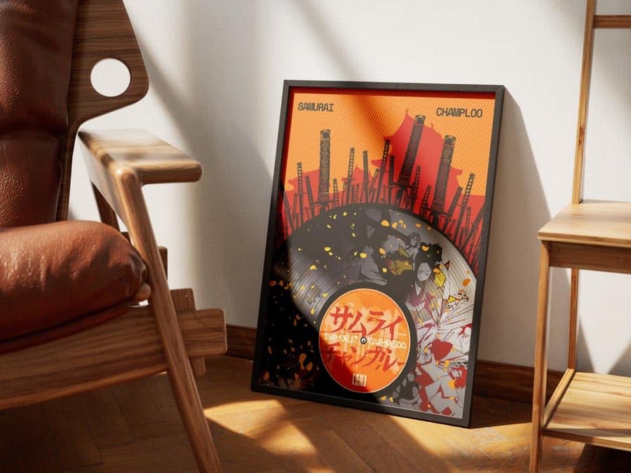 Samurai Champloo poster by Naramu Designs · product photo 2