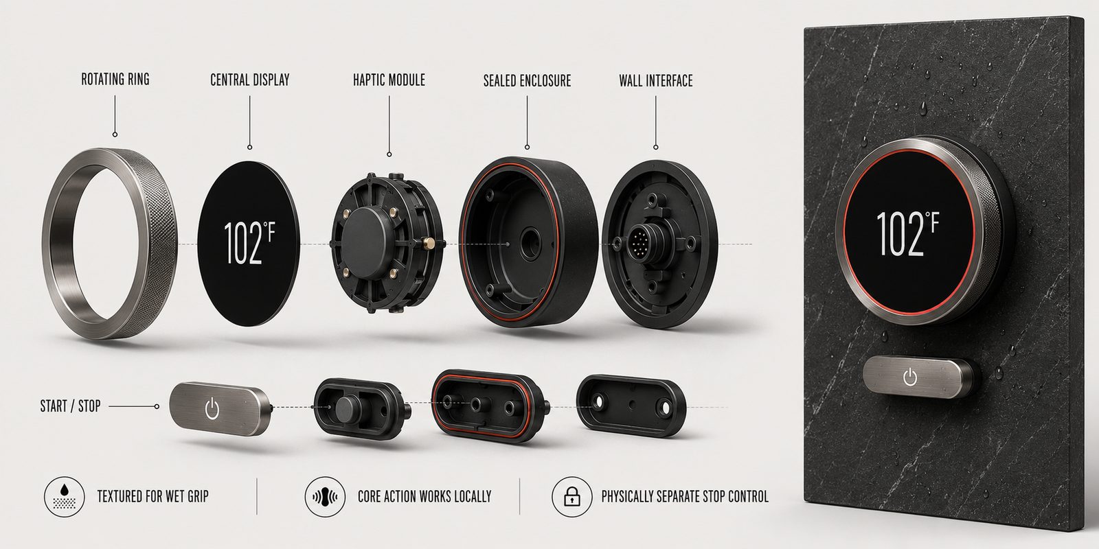 Aquro: Smart Shower case study — Designing the controller (3)