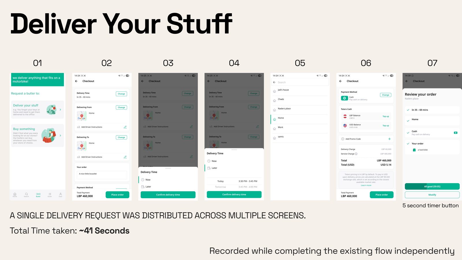 Toters: Butler case study — How I evaluated the existing flow