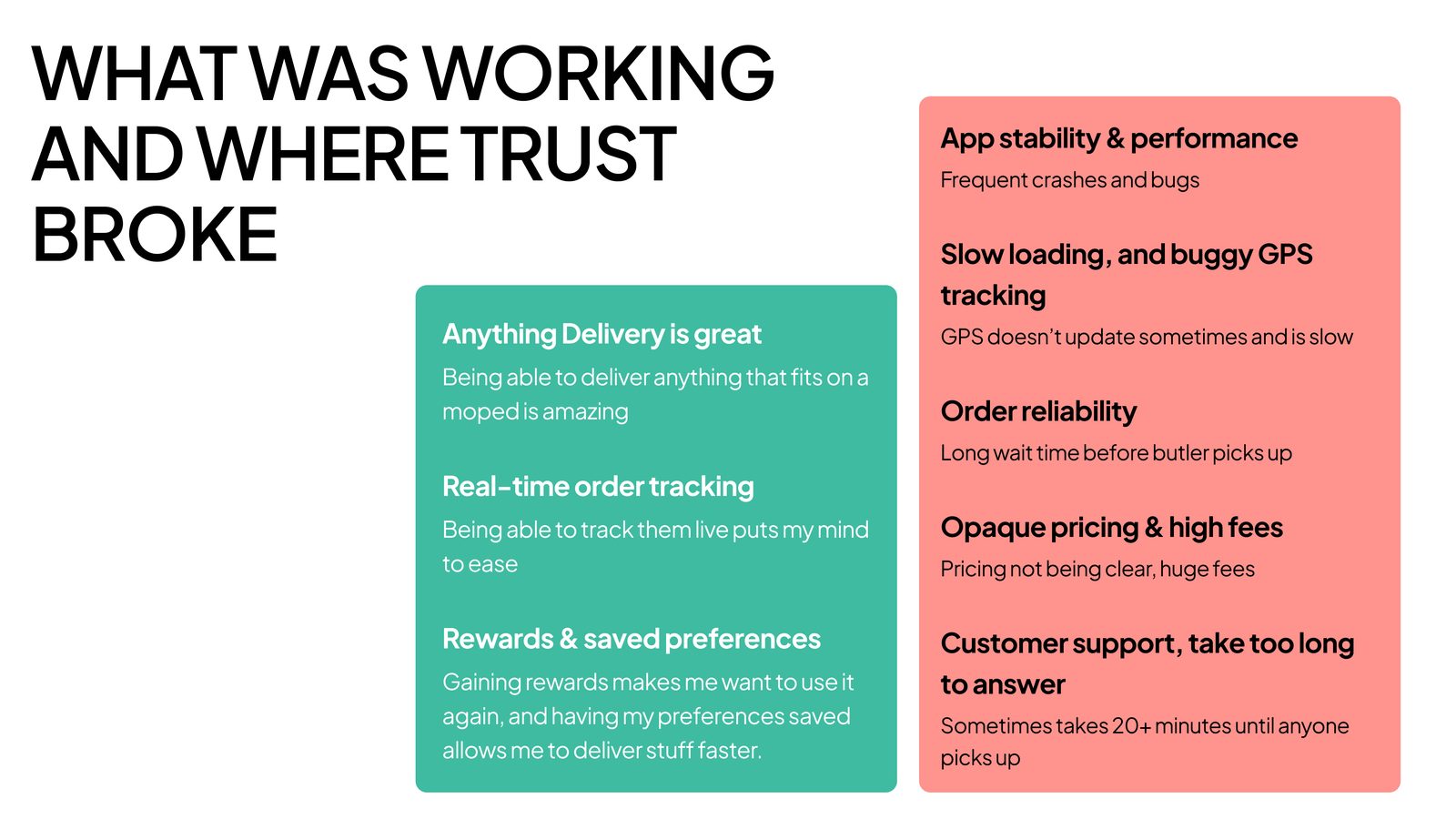 Toters: Butler case study — How I evaluated the existing flow (3)