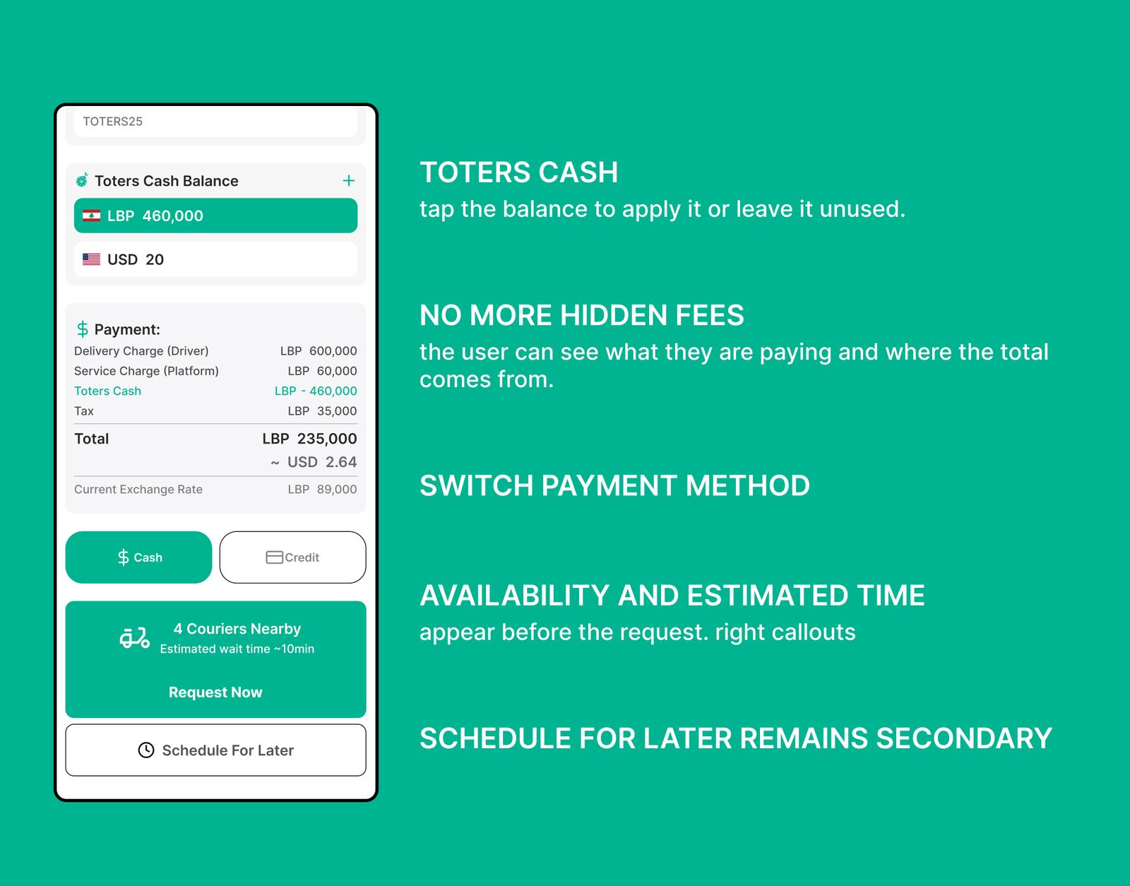 Toters: Butler case study — The design direction (3)